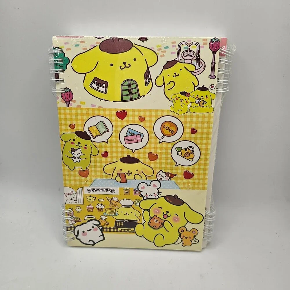 New Pompompurin Notebooks Pack‎ of 4
